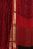 Pure Floral Zari Crepe Silk Saree